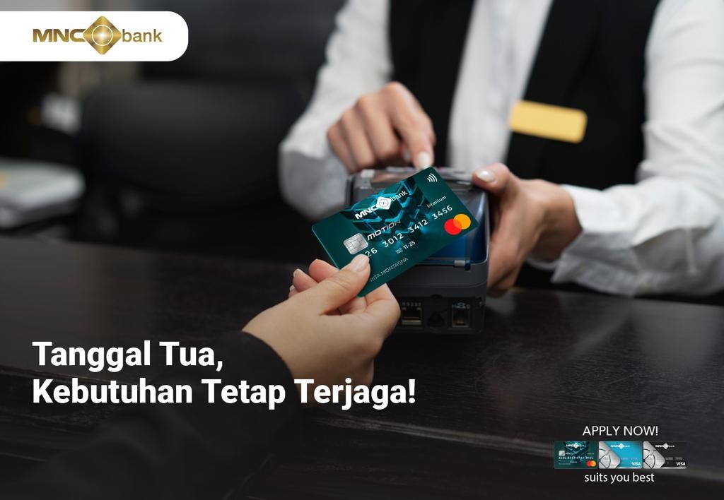 Jajan Akhir Bulan Pakai Kartu Kredit MNC Bank Lebih Hemat, Cek Promonya. Foto: MNC Media.
