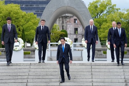 Dorong Sanksi Baru untuk Rusia, Zelenskyy Hadiri KTT G7 di Jepang. (Foto: REUTERS)