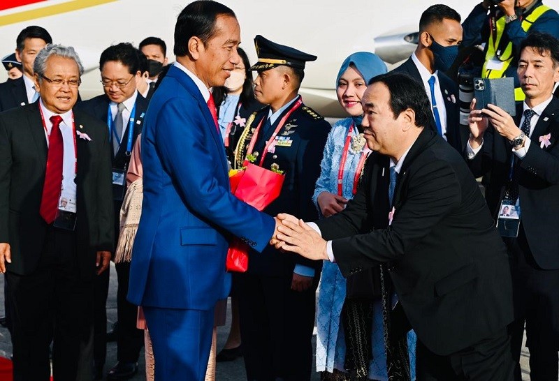 Jokowi Tiba di Hiroshima Jepang, Siap Hadiri KTT G7 2023 (Foto Ist)