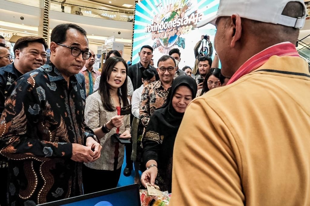 Wamenparekraf Angela: Travel Fair dan Event Pacu Minat Berwisata di Dalam Negeri. (Foto: MNC Media)