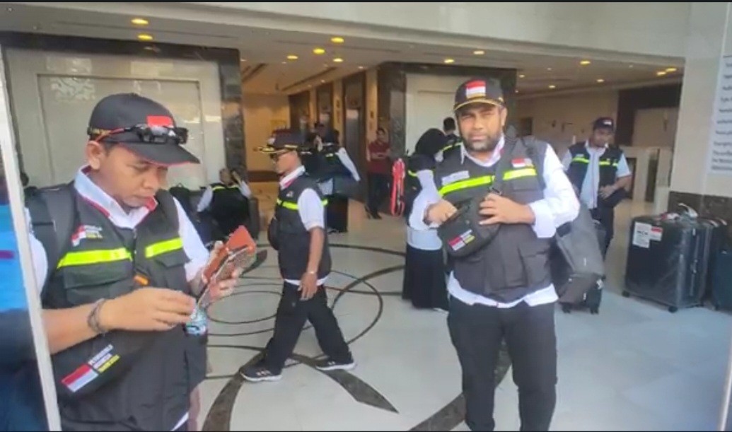 Kemenag Minta Tenaga Pendukung Fokus Layani Jemaah Haji, Terutama Lansia. (Foto: MNC Media)