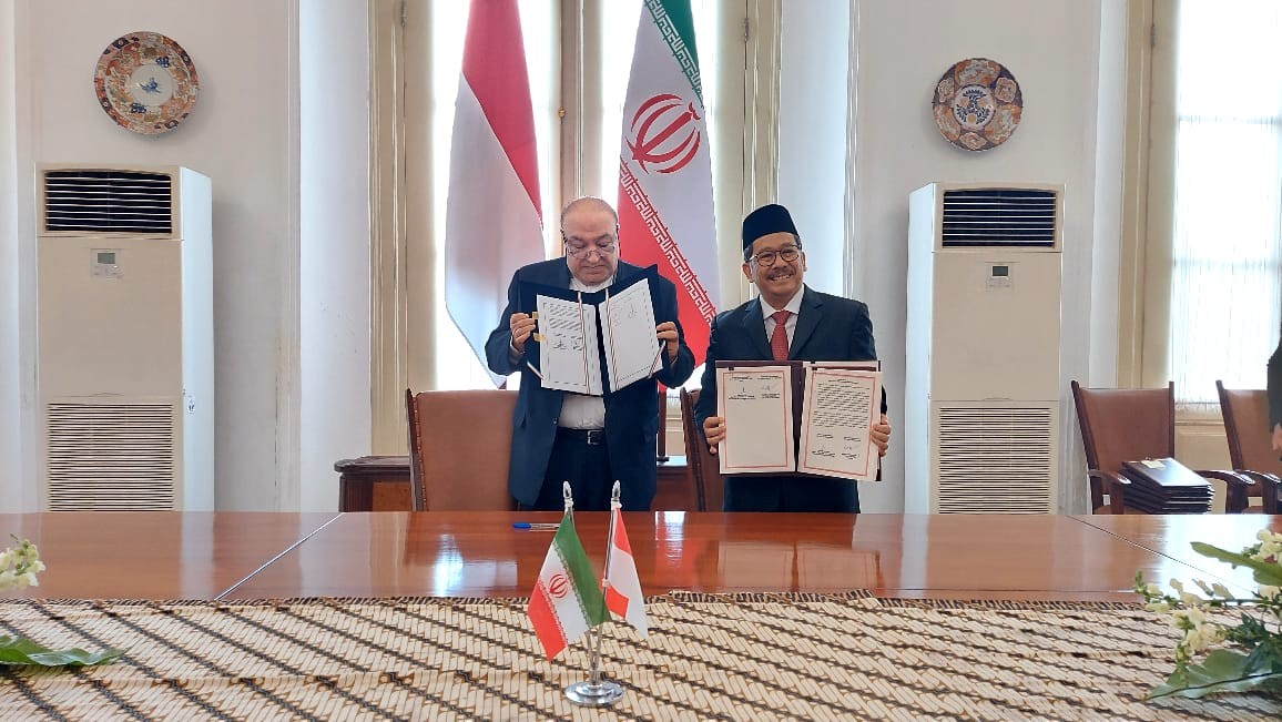 RI-Iran Jalin Kerja Sama Dorong Program Jaminan Produk Halal. (Foto: MNC Media)