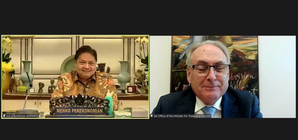 Indonesia-Australia Bahas Kemanan Rantai Pasok di Kawasan Indo-Pasifik. Foto: MNC Media.