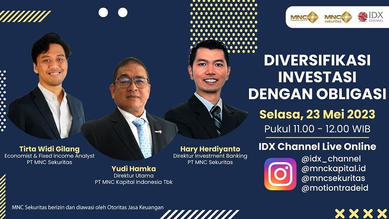 Yuk Nonton IG Live MNC Sekuritas: Diversifikasi Investasi dengan Obligasi (Foto MNC Media)