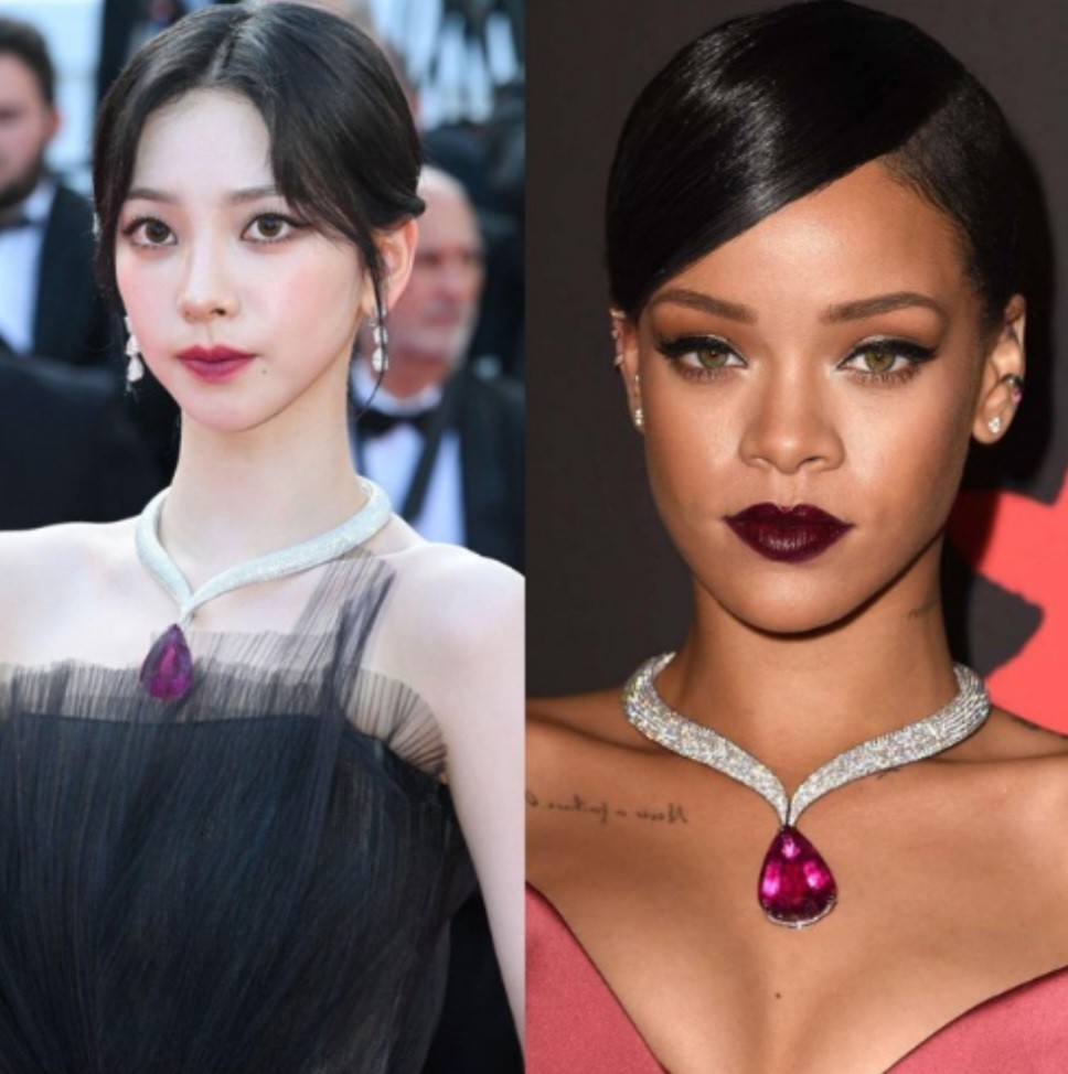 Pernah Dipakai Rihanna, Harga Kalung Karina Aespa Capai Rp17,9 Miliar (FOTO:Dok kbizoom))