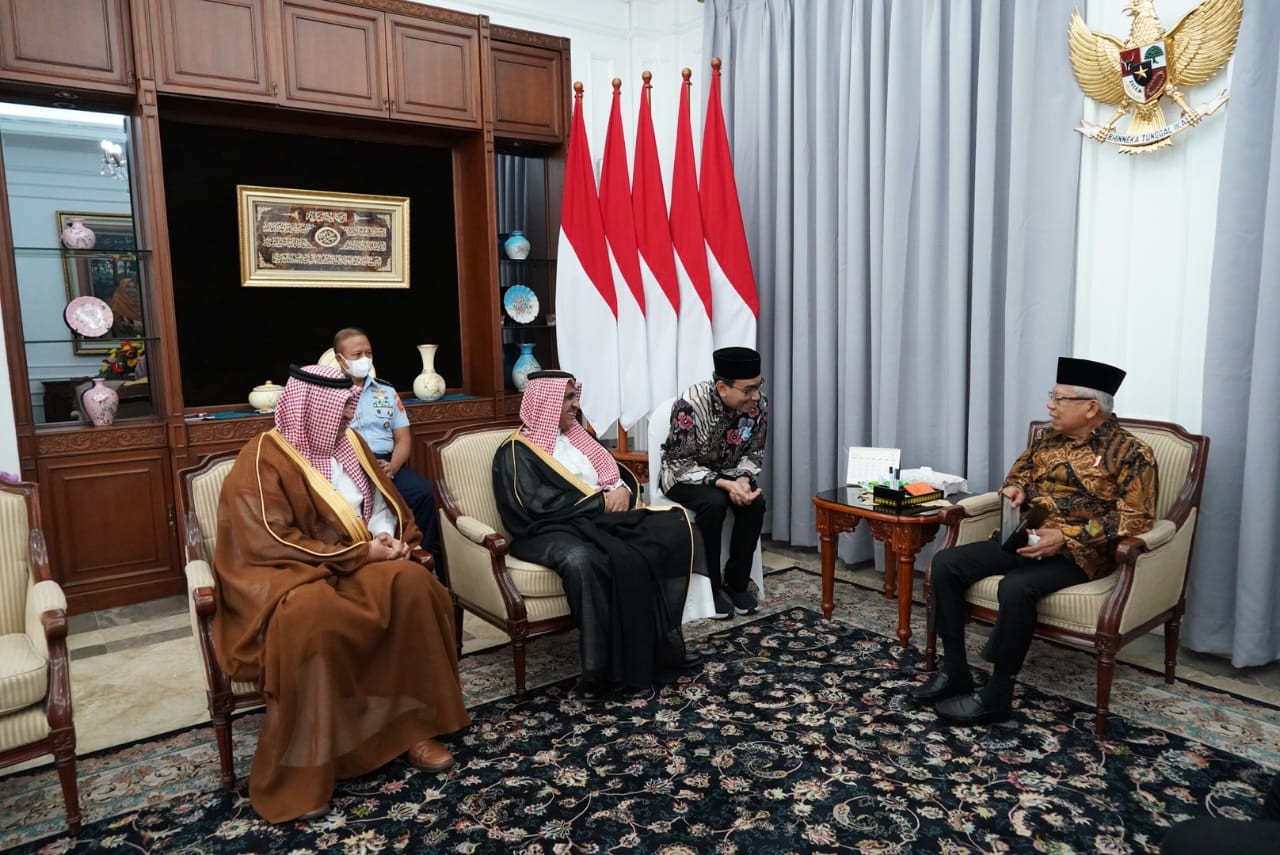 Wapres: Hubungan Dagang RI-Arab Saudi Belum Maksimal, Tak seperti RI-China. (Foto Setwapres)