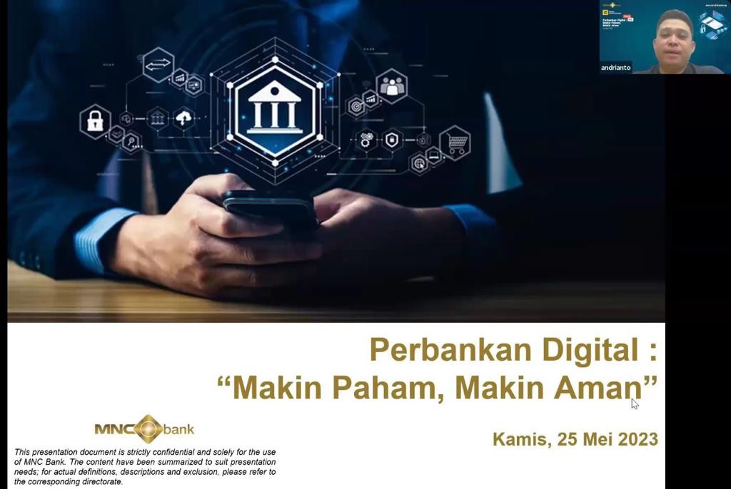 Lewat Webinar, MNC Bank (BCAP) Berikan Tips Hadapi Cyber Crime (FOTO:MNC Media)