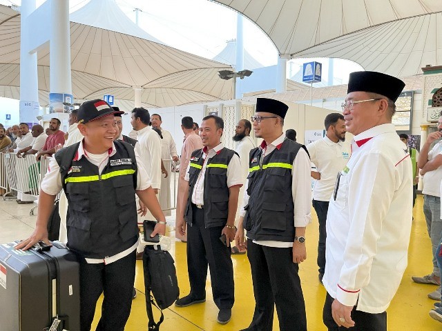 Tiba di Arab Saudi, 426 Petugas Daker Makkah Siap Layani Jamaah Haji Indonesia (Foto: MNC Media)