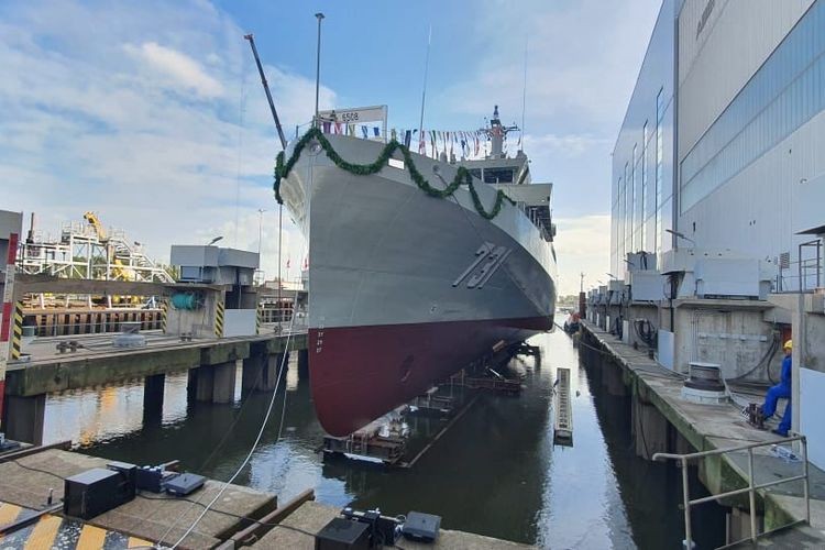 RI Resmi Punya Dua Kapal Penyapu Ranjau Canggih. (Foto: MNC Media)