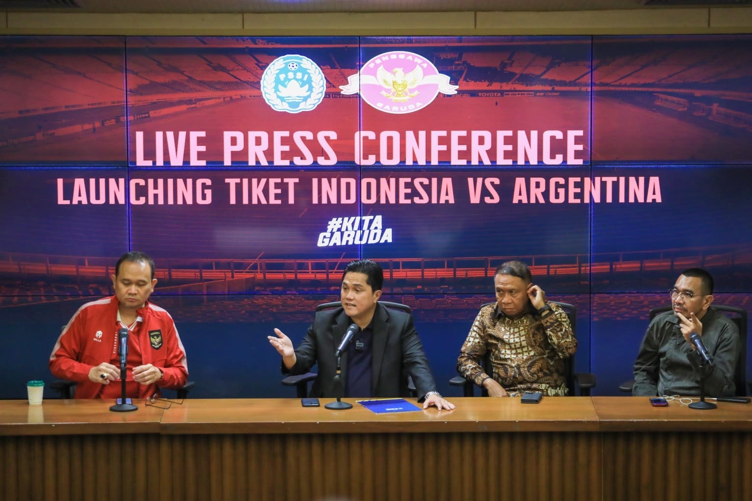 Tiket Indonesia vs Argentina Dijual Mulai 5 Juni, Khusus untuk Nasabah BRI. (Foto: MNC Media)