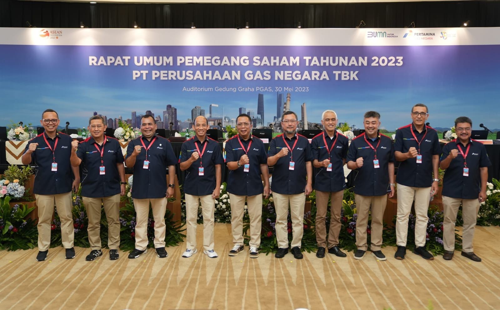 Direksi Baru PGN. Foto: dok. PGN.