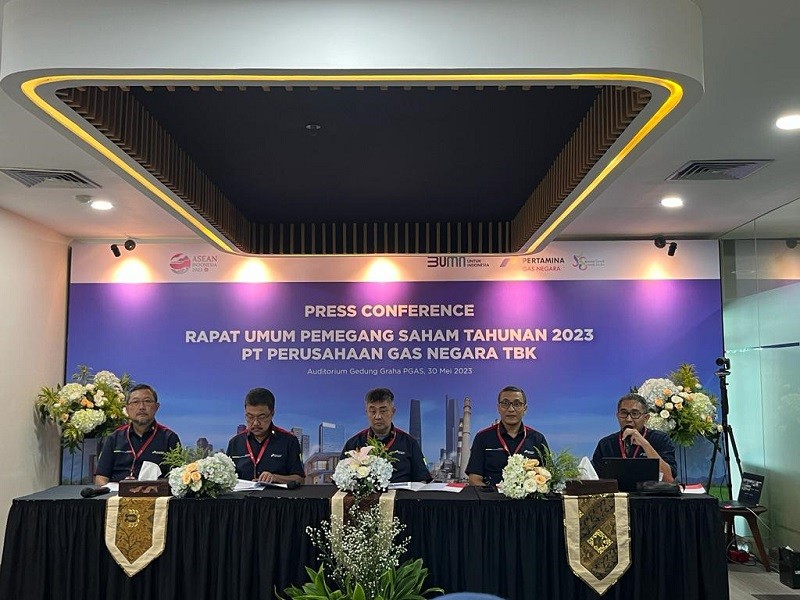 PGN (PGAS) Sebar Dividen USD228,36 Juta, 70 Persen dari Laba 2022 (Foto Atikah MPI)