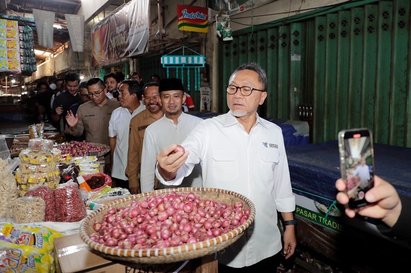 Menteri Perdagangan (Mendag) Zulfikli Hasan (Kemendag)