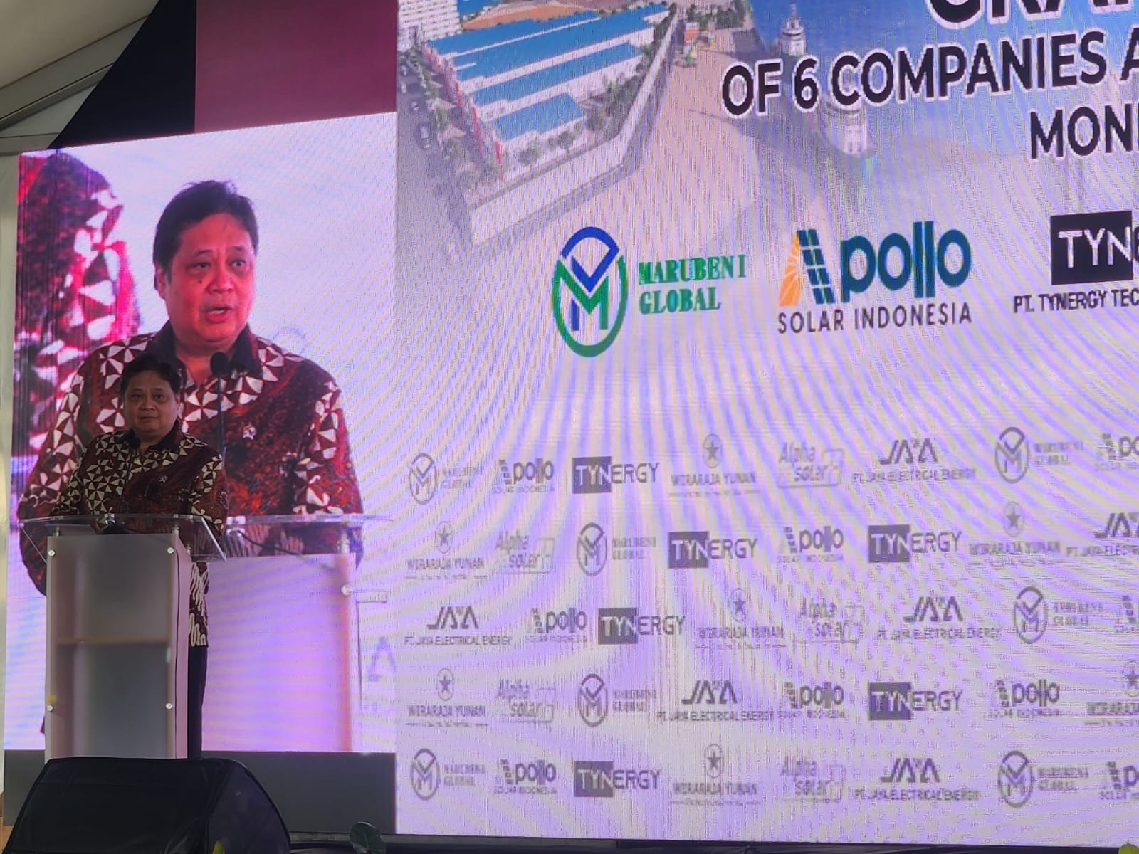 Resmikan Industrial Park di Batam, Airlangga: Dorong Pemulihan Ekonomi Pasca Pandemi. (Foto Dok. Istimewa)