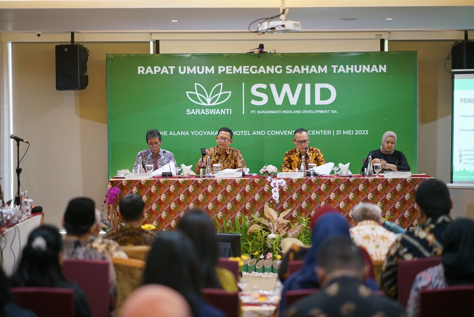 Saraswanti Indoland Development (SWID) Bagi-Bagi Dividen Rp5,86 Miliar (FOTO:Dok Ist)