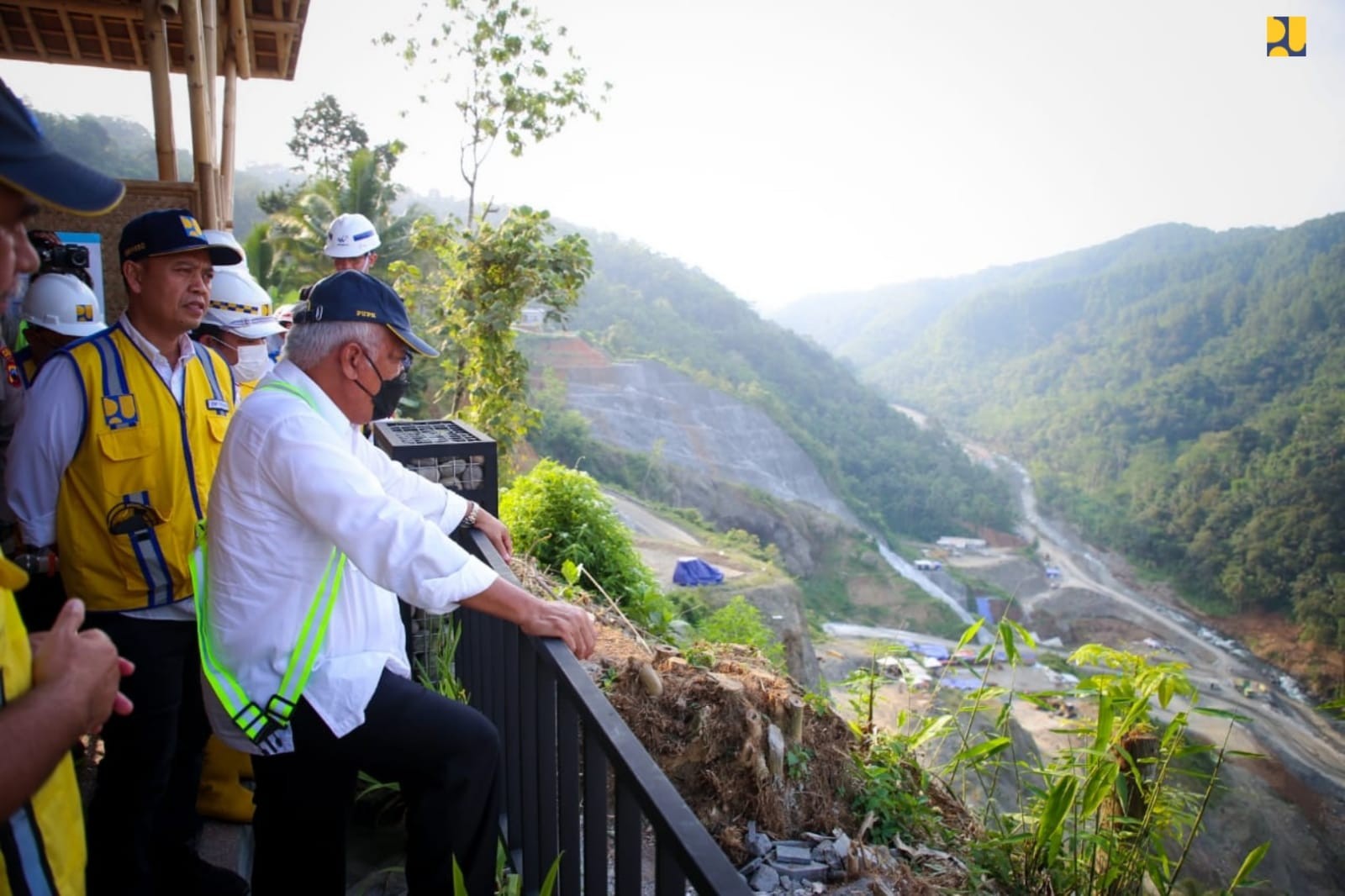 Kementerian PUPR Targetkan Bendungan Bener Rampung 2024, Bisa Mengairi 15 Ribu Hektare Lahan. (Foto: Kementerian PUPR)
