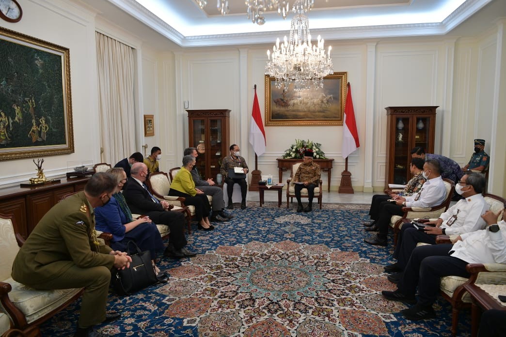 Wapres Bertemu Perdana Menteri Australia, Ada Apa?. (Foto: MNC Media)