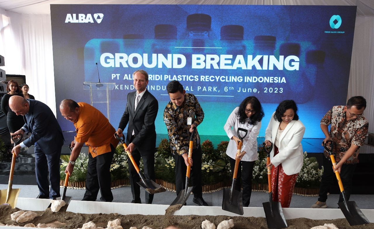 Alba Group Asia Dirikan Pabrik Daur Ulang Senilai Rp888 Miliar. (Foto: MNC Media)