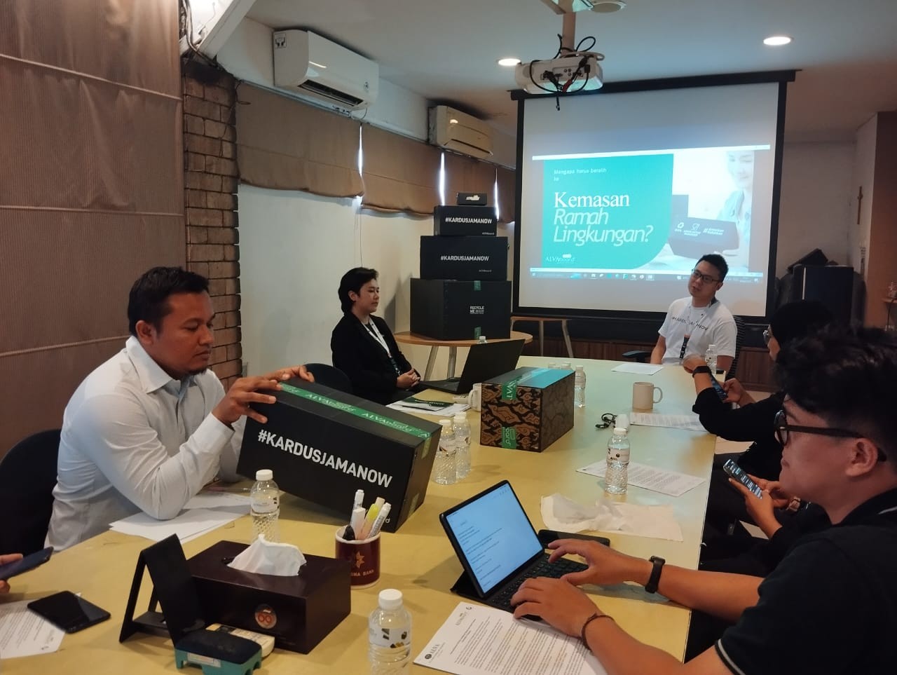 ALVAboard Optimis jadi Pabrik Produksi Sustainable Packaging, Ini Alasannya. (Foto: MNC Media)