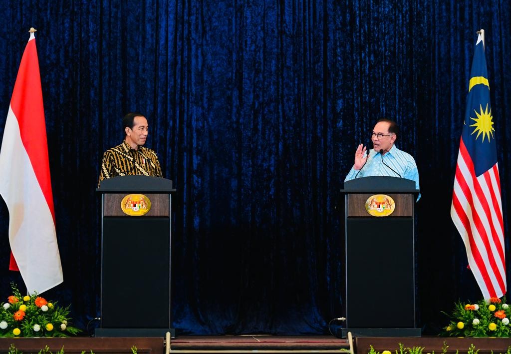 Jokowi dan PM Malaysia Sepakati Ketentuan Batas Laut hingga Investasi. (Foto: MNC Media)