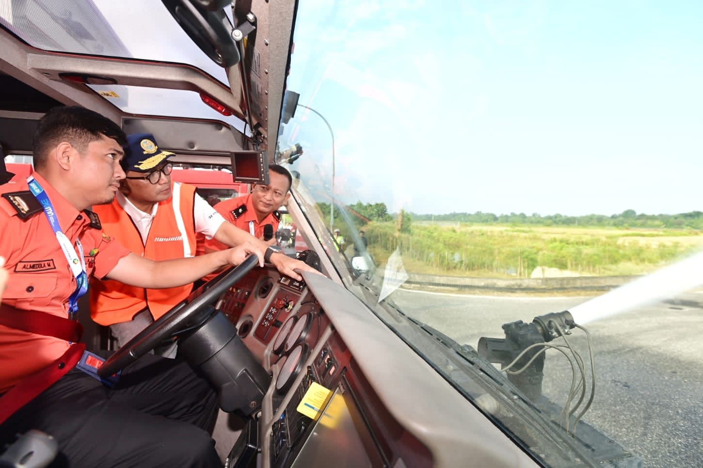 Kunjungi Pekanbaru, Menhub Cek Pelayanan Angkutan Massal. (Foto: MNC Media)