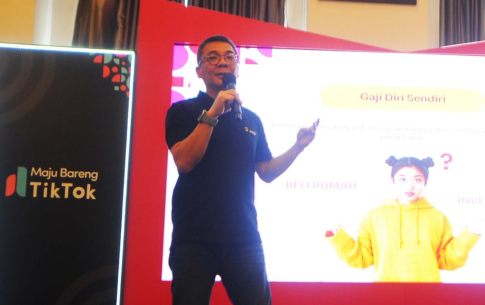 Dukung Literasi UMKM, Bank Jago (ARTO) Partisipasi dalam Pelatihan Komunitas Merchant TikTok. (Foto: Bank Jago)