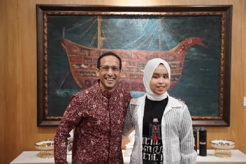 Dream Come True, Putri Ariani Dapat Beasiswa ke Julliard School dari Nadiem (Foto Website Kemendikbud)