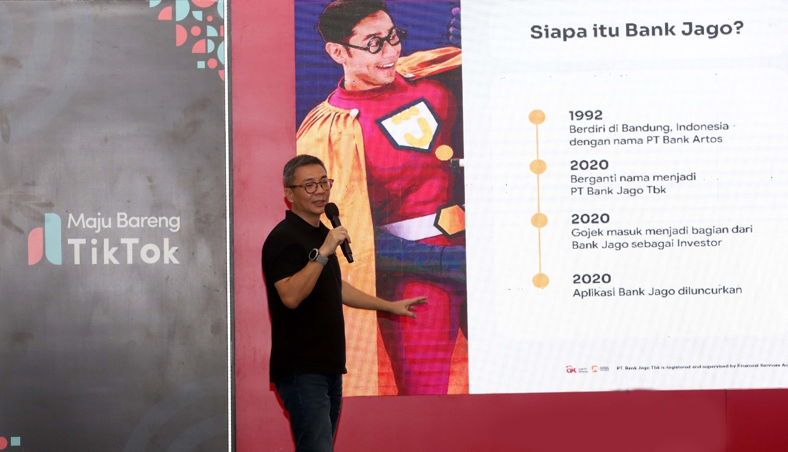 Perluas Ekosistem Digital, Bank Jago (ARTO) Gandeng Komunitas Merchant TikTok (foto: MNC Media)