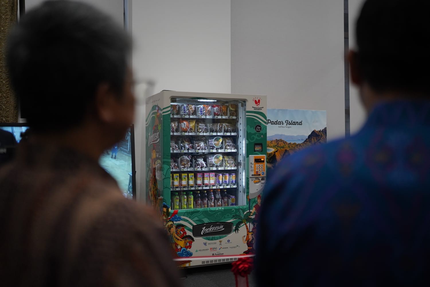 Promosi Produk Halal, RI Luncurkan Vending Machine di Jepang. (Foto: MNC Media)