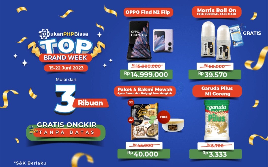 Big Promo di AladinMall Kembali Hadir, Obral Produk Mulai Rp3 Ribuan (FOTO:MNC Media)