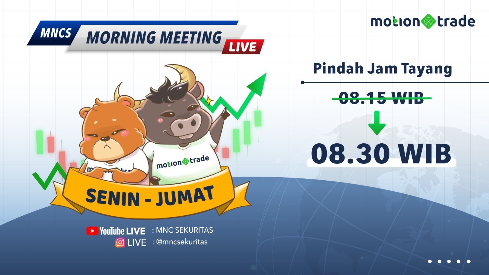Program Morning Meeting MNC Sekuritas Pindah Jam Tayang, Jangan Terlewat (Foto: MNC Media)