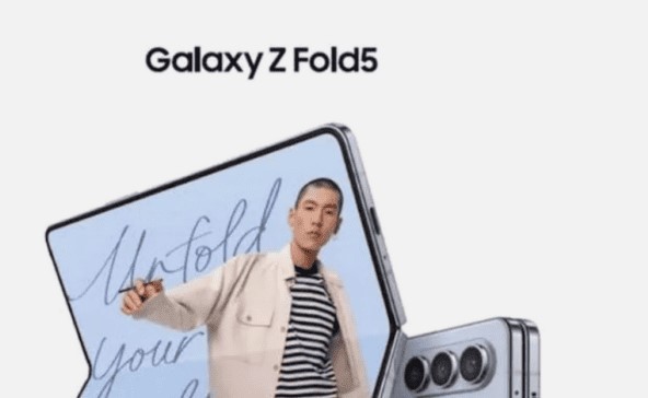 Samsung Rilis Wujud Asli Samsung Galaxy Z Fold5. Foto: Gizchina.