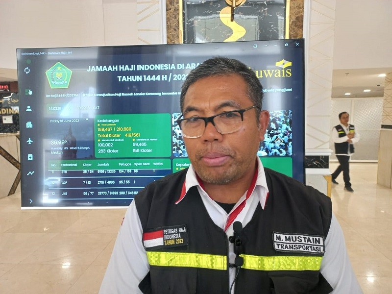 PPIH Siapkan 80 Bus Antar Jamaah Haji Kuota Tambahan ke Mekkah (Foto Sucipto Chip MPI)