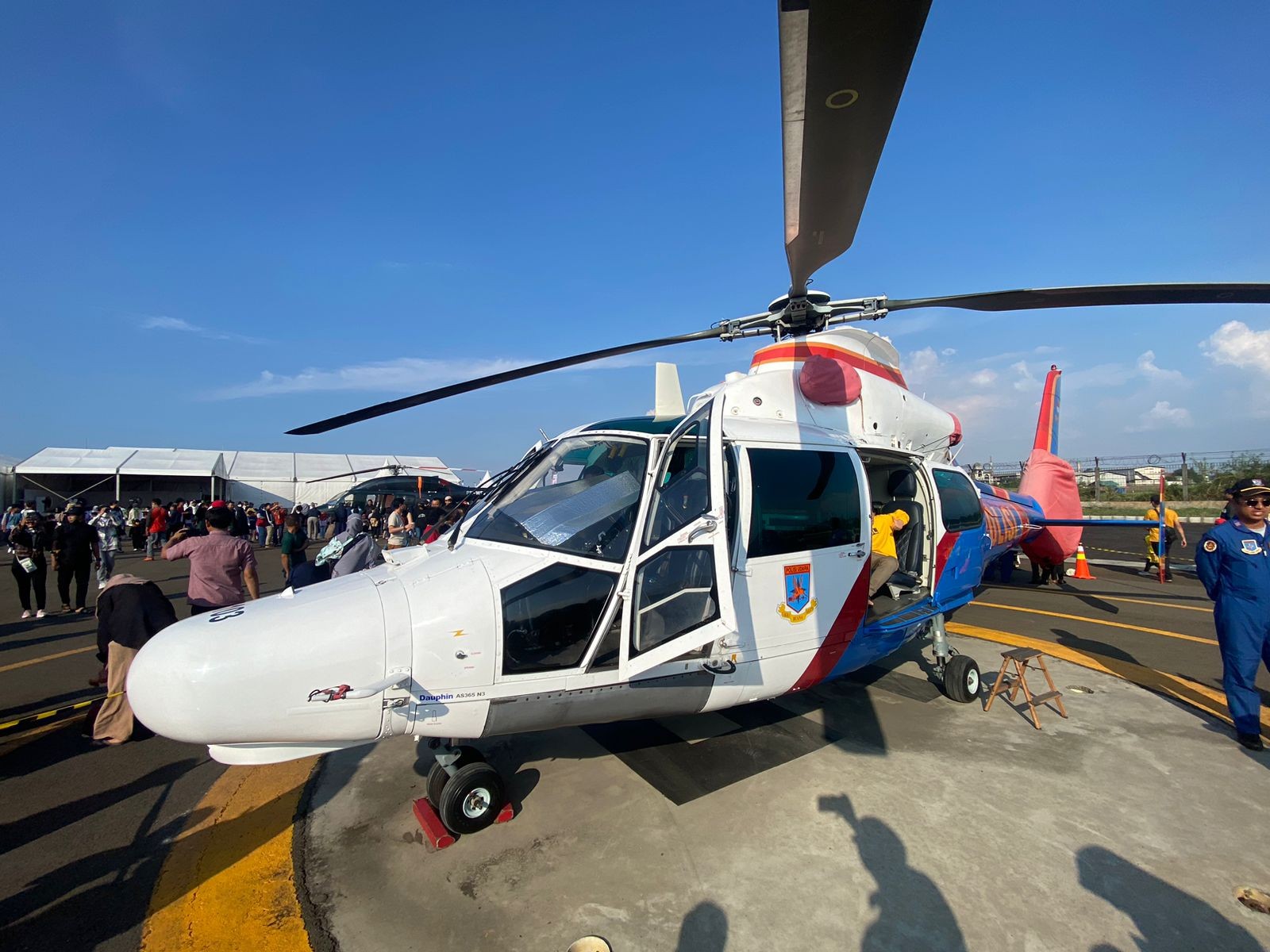 Intip Spesifikasi Helikopter Milik Polisi Udara. (Foto: Raden Yusuf Nayamenggala)