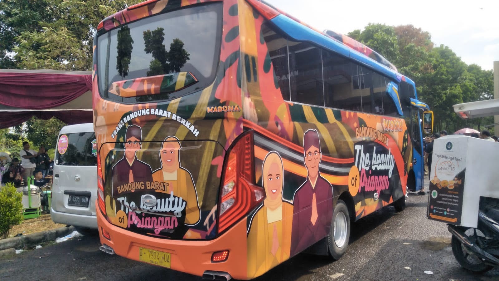 Lima Bus Feeder Disiapkan dukung Operasional Kereta Cepat Jakarta Bandung. (Foto: MNC Media)