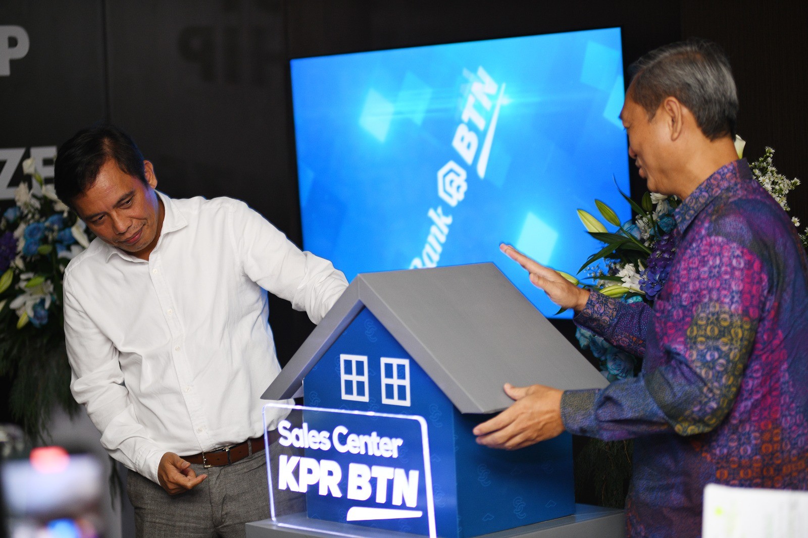 Dongkrak Market Share, BTN (BBTN) Resmikan Sales Center KPR (FOTO:Dok Ist)
