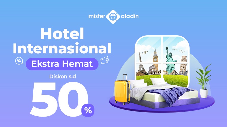 Makin Asyik Nginep di Luar Negeri dengan Diskon dari Mister Aladin, Buruan Booking! (foto: MNC Media)