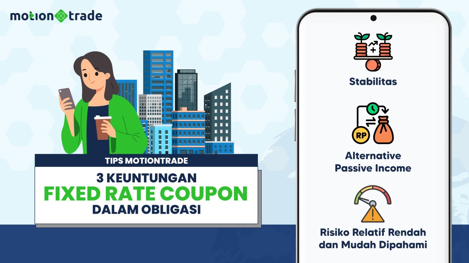 Tiga Keuntungan Fixed Rate Coupon Dalam Obligasi Menurut MotionTrade