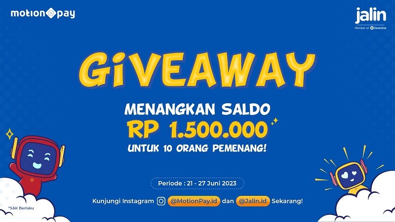 Ikutan Tebak Fitur MotionPay dan Menangkan Hadiah Giveaway Total Rp1,5 Juta (Foto MNC Media)