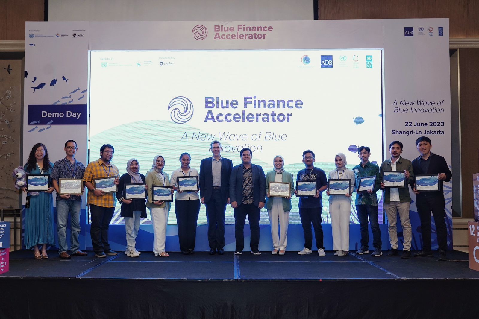 12 Startup dan UKM Sektor Biru Tampil di Blue Finance Accelerator Demo Day (foto: MNC Media)
