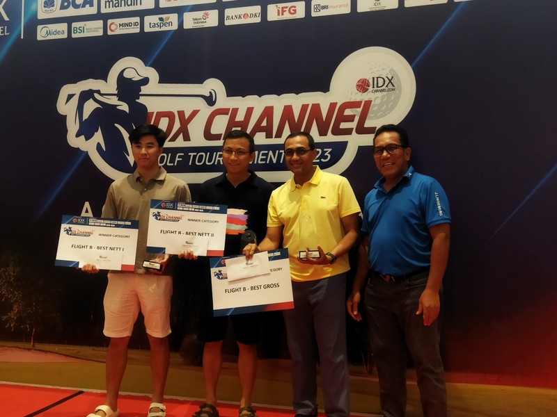 Inilah Para Pemenang IDX Channel Gelar Golf Tournament 2023 (foto: MNC Media)