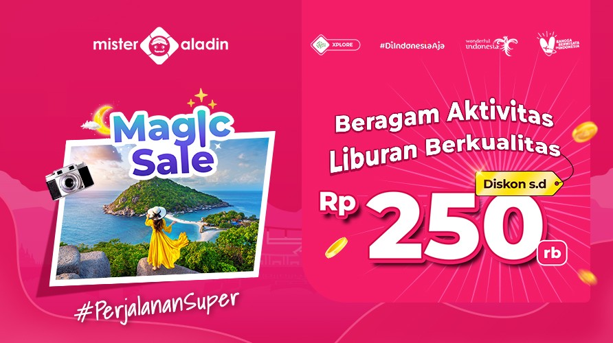 Promo Gajian di Mister Aladin, Ada Diskon Liburan hingga Rp250 Ribu. (Foto: MNC Media)