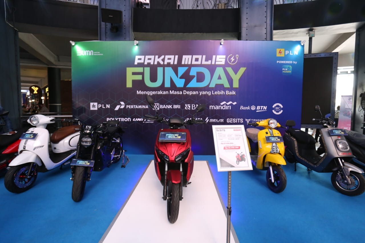 Gelar Pakaimolis Fun Day, BUMN Ajak Masyarakat Beralih Pakai Kendaraan Listrik (Foto: MNC Media)