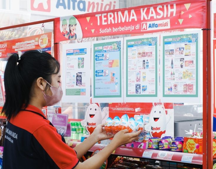 Alfamidi (MIDI) Siapkan Capex Rp1,5 Triliun di 2025, Fokus Tambah Gerai Baru. (Foto