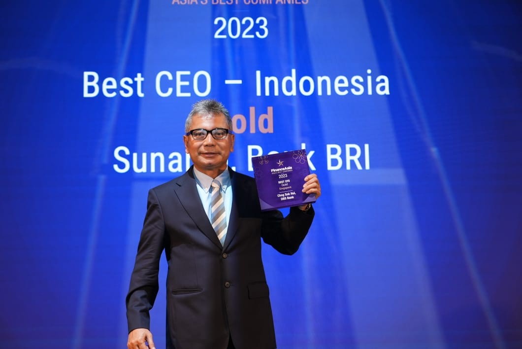 BRI Borong Sembilan International Awards dari FinanceAsia, Sunarso CEO Terbaik (foto: MNC Media)