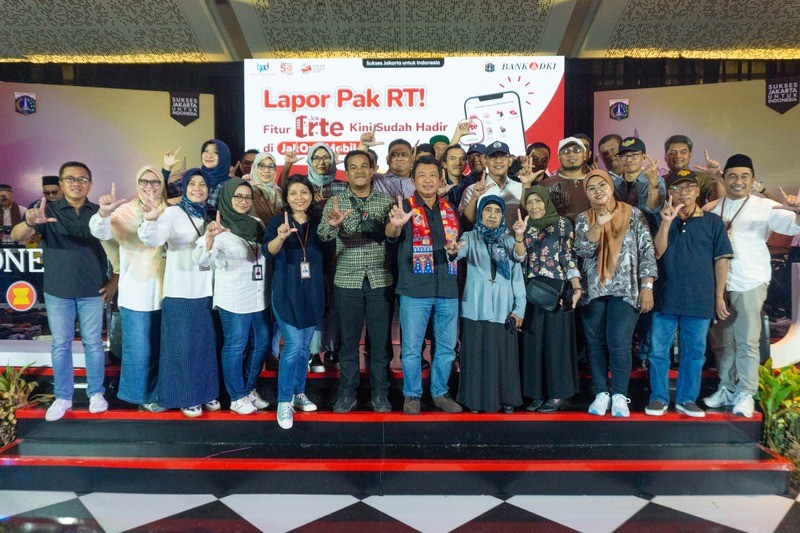 Permudah Layanan Digital di Level Akar Rumput, Bank DKI Luncurkan JakErte (foto: MNC Media)