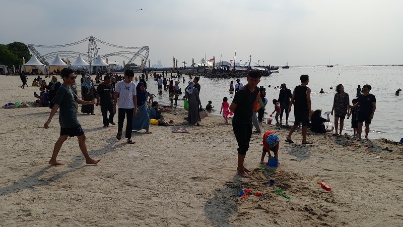 Libur Idul Adha, 39 Ribu Pengunjung Padati Ancol Sejak Pagi (Foto Danandaya MPI)