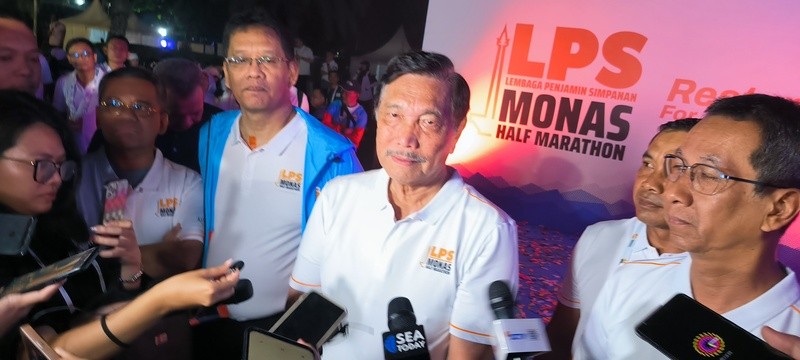 Singgung Kualitas Udara, Luhut: Populasi Kendaraan Listrik DKI Jakarta Perlu Dipercepat. (Foto: Dinar Fitra Maghiszha)