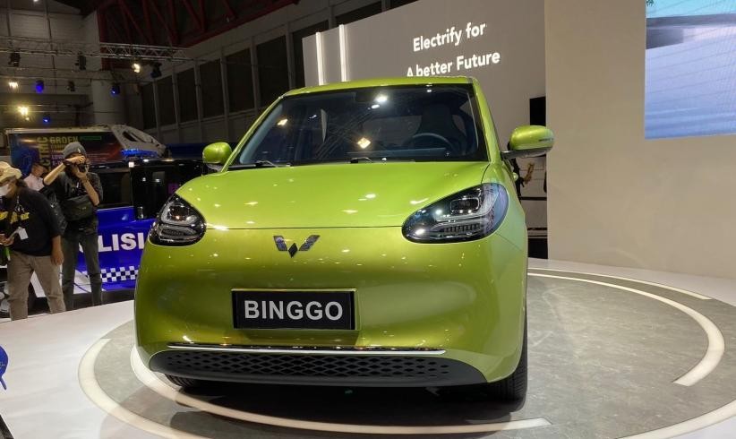 Wuling Garapan BTX Concept Kuat Nuansa Mobil Balap. (Foto: MNC Media)