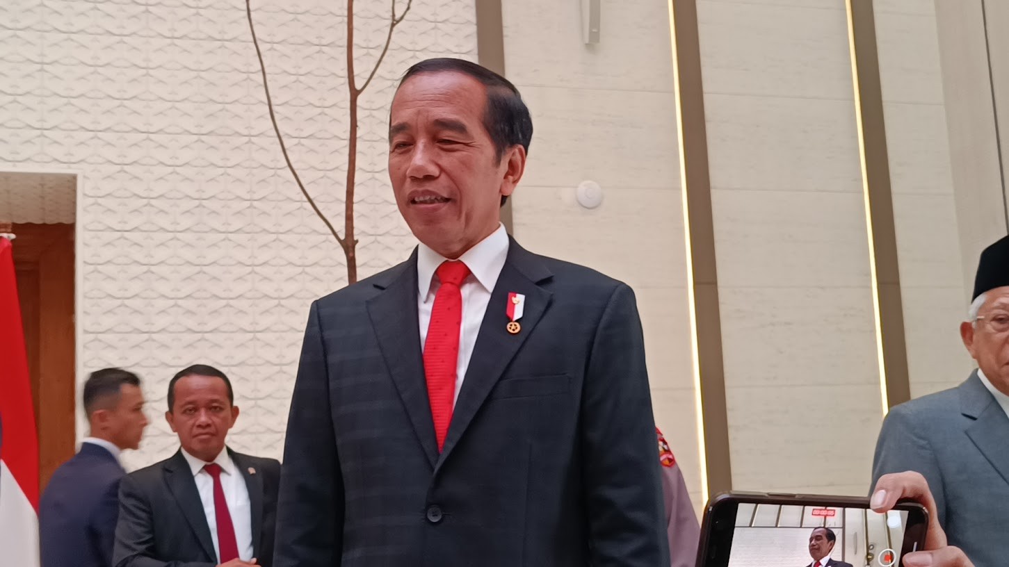 Jelang Kunjungan ke Chengdu, Jokowi Bahas Soal Polemik Hilangnya Menlu China (foto: MNC Media)